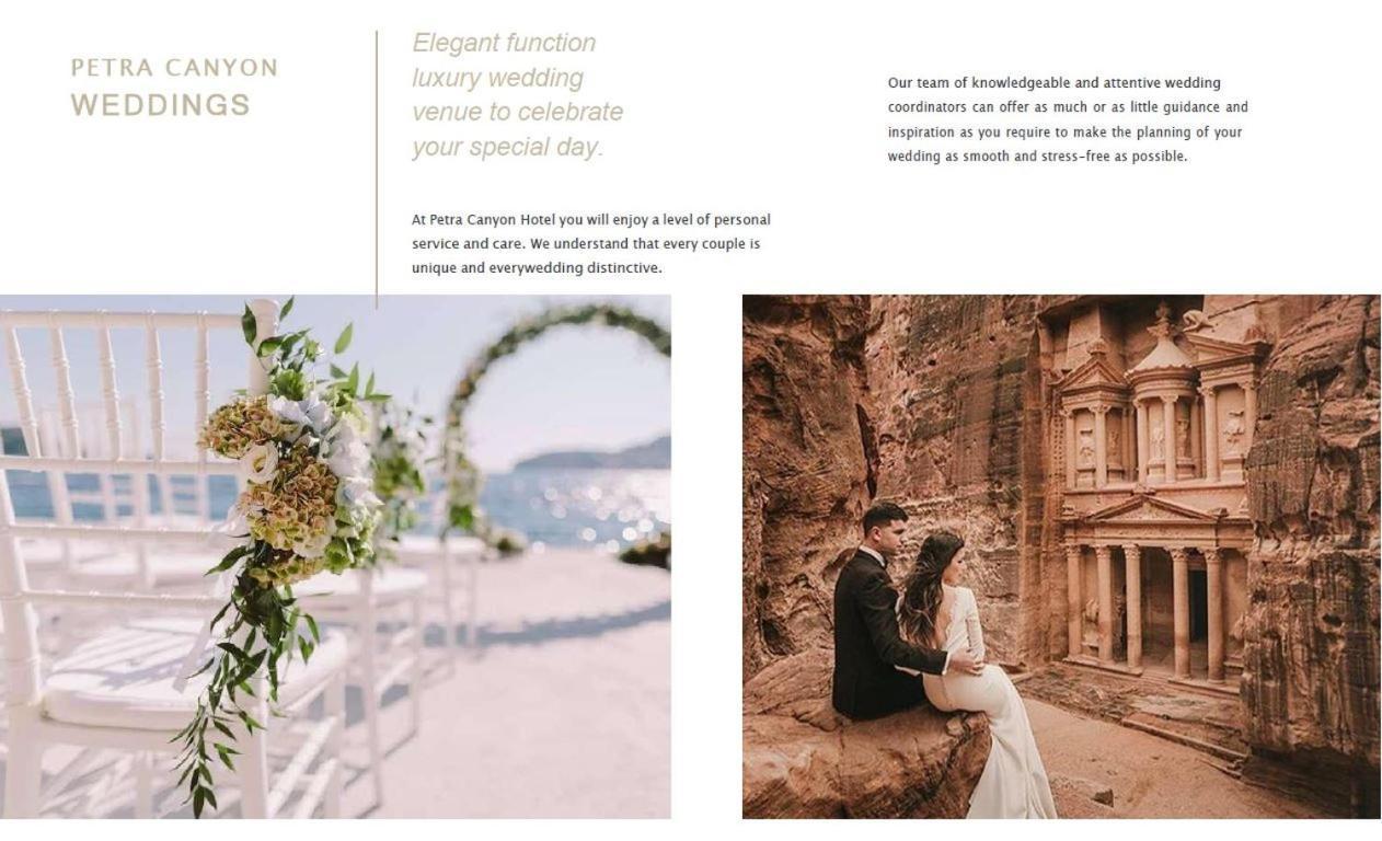Petra Canyon Hotel Vádi Músza Kültér fotó